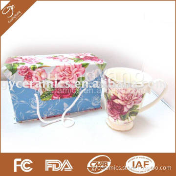 set/2 mug new bon china coffee mug